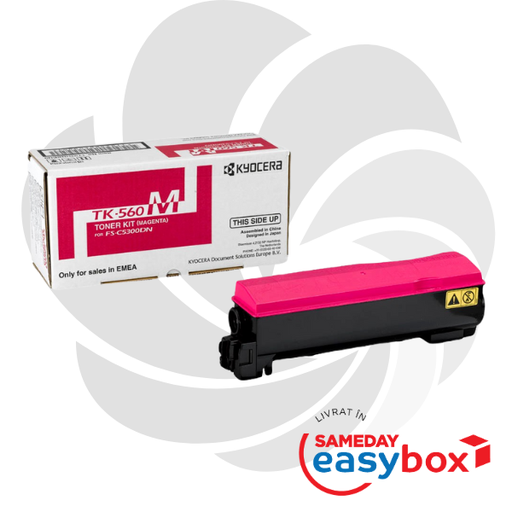 [1T02HNBEU0] TK-560 Magenta - Cartus toner original Kyocera pentru FS-C5300DN / FS-C5350DN / Ecosys P6030cdn