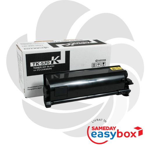 [1T02HG0EU0] TK-570 Black - Cartus toner original Kyocera pentru FS-C5400DN / Ecosys P7035cdn