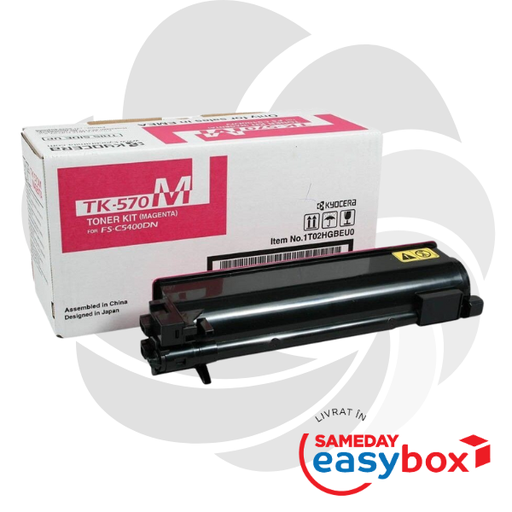 [1T02HGBEU0] TK-570 Magenta - Cartus toner original Kyocera pentru FS-C5400DN / Ecosys P7035cdn