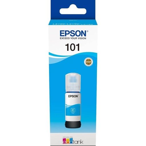 [C13T03V24A] Epson 101 Cyan EcoTank - Flacon cerneala originala 