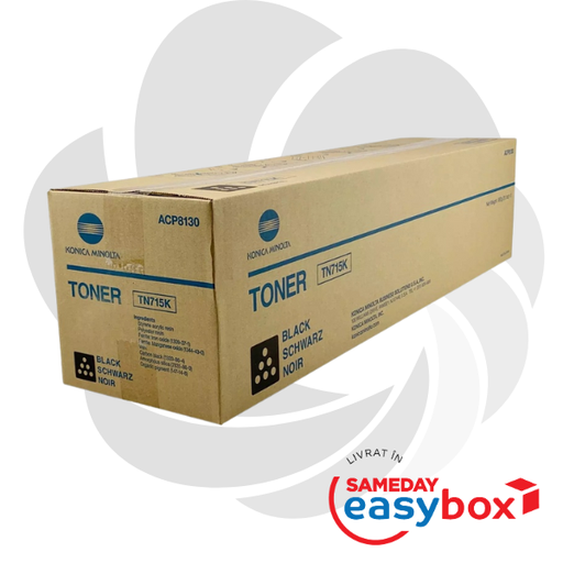 [ACP8150] TN-715 Black - Cartus toner original Konica Minolta pentru Bizhub C750i