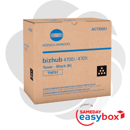 [ACTD051] TNP-91 - Cartus toner original Konica Minolta pentru Bizhub 4700i