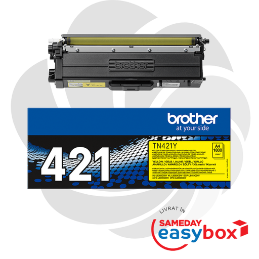 [TN421Y] TN421 / TN-421 Yellow - Cartus toner original Brother