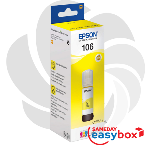 [C13T00R440] Epson 106 Yellow EcoTank - Flacon cerneala originala 