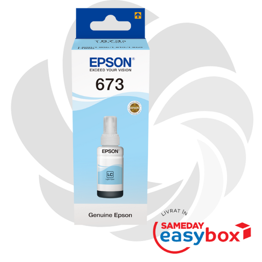 [C13T67354A10] Epson T6735 Light Cyan - Flacon cerneala originala 