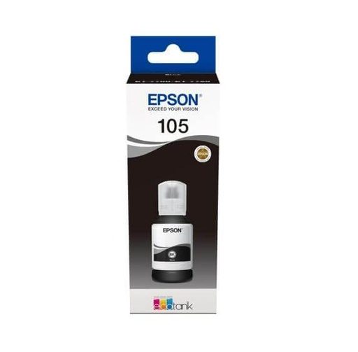 [C13T00Q140] Epson 105 Black - Flacon cerneala originala 