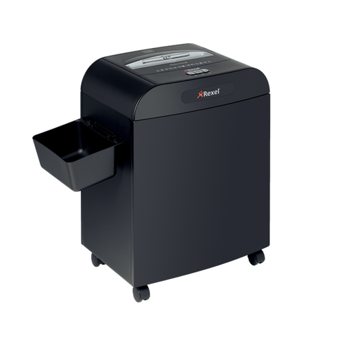 [2102421EU] Distrugator documente manual REXEL MERCURY RDX1850, P3, cross-cut (confeti), 18 coli, cos 50l, negru