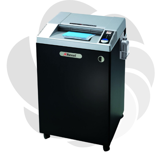 [2103009EU] Distrugator documente manual REXEL RLWSFM9, P7, super micro-cut (particule), 9 coli, cos 175l, cu intrare larga, negru-argintiu