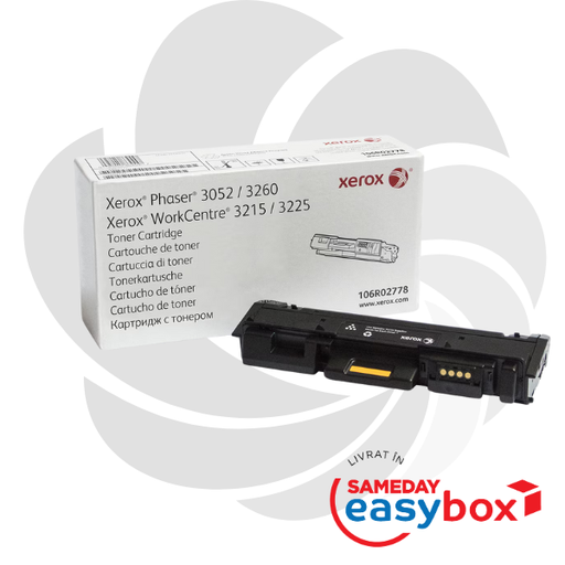 [106R02778] 106R02778 - Cartus toner original Xerox pentru Phaser 3052 / 3260 / WorkCentre 3215 / 3225