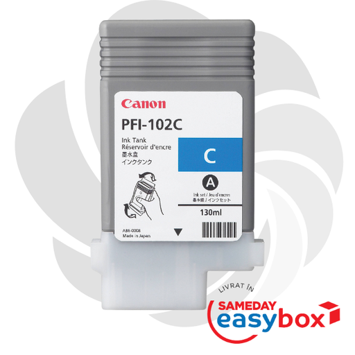[0896B001AA] PFI-102C Cyan - Cartus cerneala original Canon