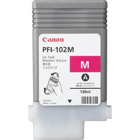 [0897B001AA] PFI-102M Magenta - Cartus cerneala original Canon
