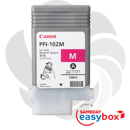 [0897B001AA] PFI-102M Magenta - Cartus cerneala original Canon