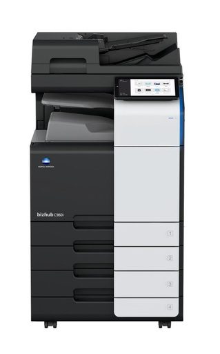 [SETC360IDF632DKTN] Konica Minolta Bizhub C360i + Alimentator Documente RADF + Stand Mobil + Set tonere CMYK - Instalare Gratuita