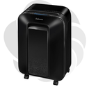 Distrugator documente Fellowes LX201, micro cut, 12 coli, P5, micro-cut, 12 coli, cos 22l, negru