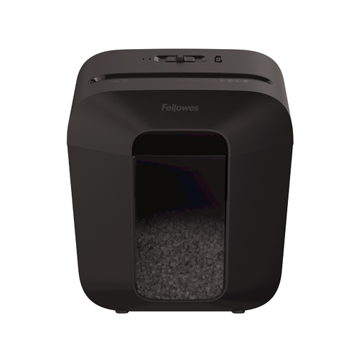 [4170601] Distrugator documente manual Fellowes Powershred LX25M, P4, mini-cut, 6 coli, mini-cut, cos 11.5 l, negru 