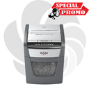 Distrugator documente automat REXEL OPTIMUM 50X, P4, cross-cut (confeti), 50 coli, cos 20l, negru-gri