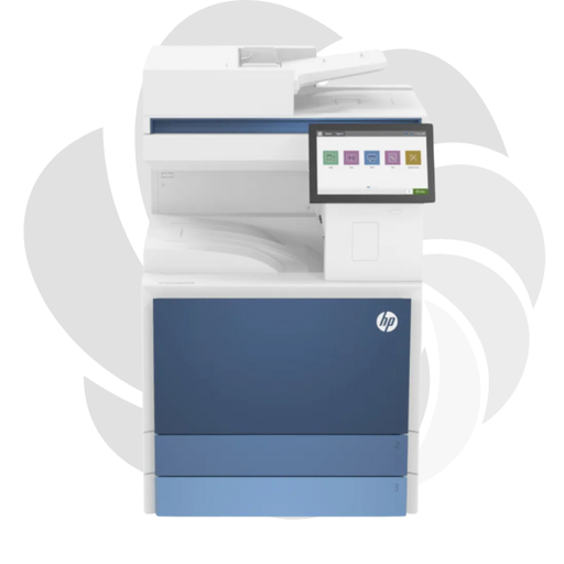 [5QJ90A] HP LaserJet E786DN + Alimentator de documente + Stand mobil 6GW54A + Set tonere CMYK W915 - Multifunctional A3 Color