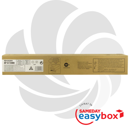 [BPGT20BB] BPGT20BB Black - Cartus toner original pentru Sharp BP10C20 / BP20C20 / BP20C25