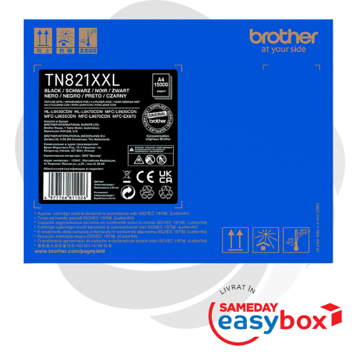 [TN821XXLBK] TN821XXL / TN-821XXL Black - Cartus toner original Brother