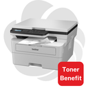 Brother DCP-B7600D - Multifunctionala laser monocrom A4 Toner Benefit