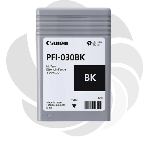 [4549292132922] PFI-030BK Black – Cartus cerneala originala Canon 55 ml pentru TM-240 / TM-340