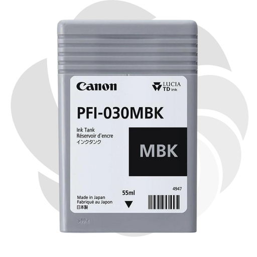 [4549292132915] PFI-030MBK Matte Black - Cartus cerneala originala Canon 55 ml pentru TM-240 / TM-340