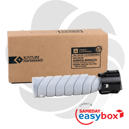 [65043646] TN-116 / TN-118 - Cartus toner compatibil Katun pentru Bizhub 185 / Bizhub 215 / Bizhub 226 / Bizhub 225i