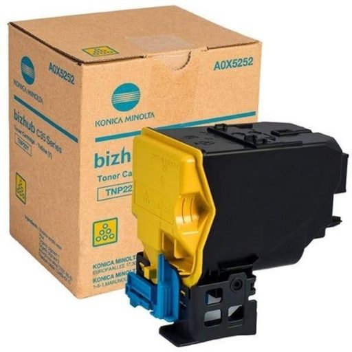 [A0X5252] TNP-22 Yellow - Cartus toner original Konica Minolta pentru Bizhub C35 / Bizhub C35P