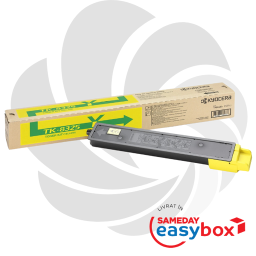 [1T02NPANL0] TK-8325 Yellow - Cartus toner original Kyocera pentru TASKalfa 2551ci