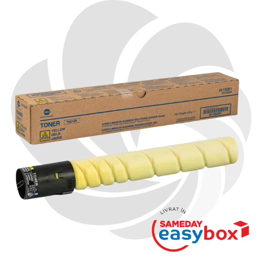 [A11G251] TN-216 Yellow - Cartus toner original Konica Minolta pentru Bizhub C220 / Bizhub C280