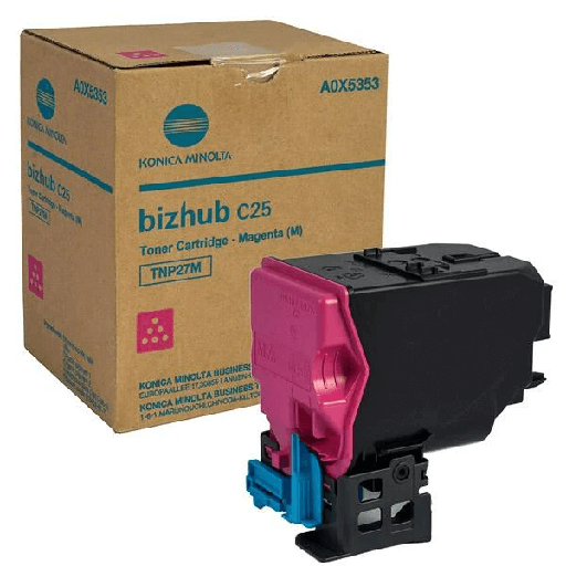 [A0X5353] TNP-27 Magenta - Cartus toner original Konica Minolta pentru Bizhub C25