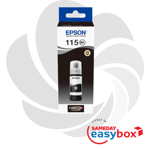 [C13T07C14A] Epson 115 Black EcoTank - Flacon cerneala originala