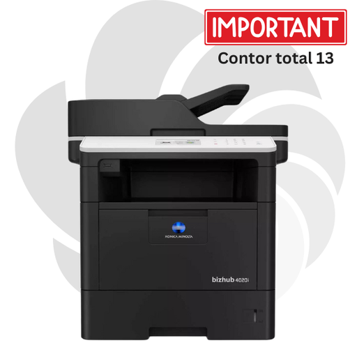 [ACER021res] RESIGILAT Konica Minolta Bizhub 4020i - Multifunctional laser monocrom A4