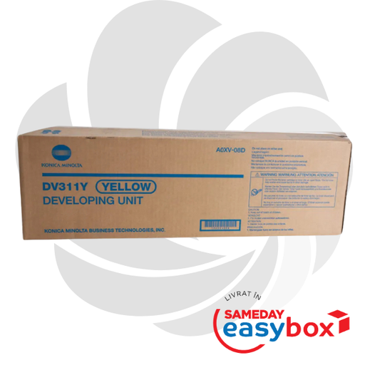 [A0XV08D] DV-311 Yellow - Unitate Developare originala pentru Bizhub C220 / Bizhub C280 / Bizhub C360