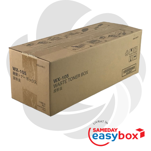[A8JJWY1] WX-105 Waste Toner Box original pentru Bizhub C227 / C287 / C257i