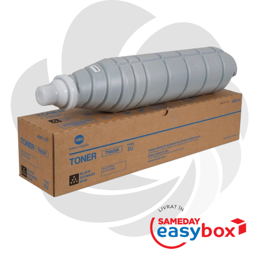 [A5E7150] TN-622 K Black - Toner Konica Minolta pentru AccurioPress C1085