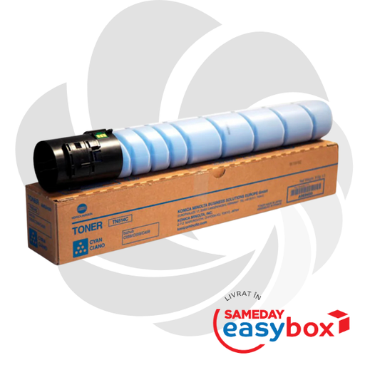 [A9E8450] TN-514 Cyan - Cartus toner original Konica Minolta pentru Bizhub C458 / Bizhub C558 / Bizhub C658