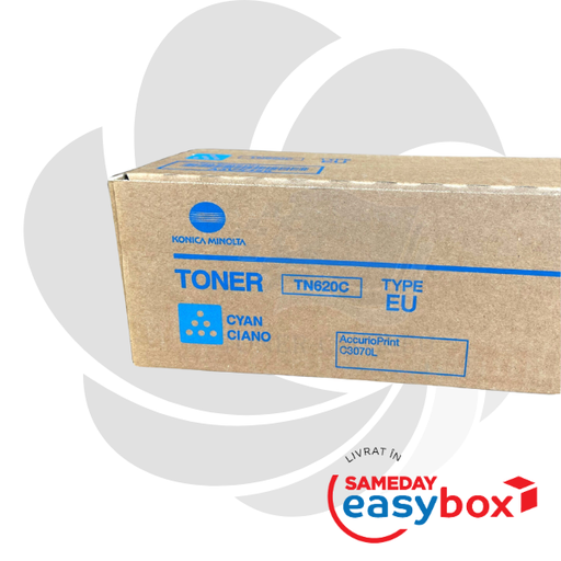 [A3VX456] TN-620 Cyan - Cartus toner original Konica Minolta pentru AccurioPrint C3070L / AccurioPrint C4065