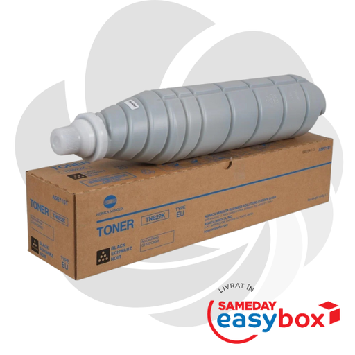 [A5E7151] TN-622 K Black - Toner Konica Minolta pentru AccurioPress C6085 / C6100