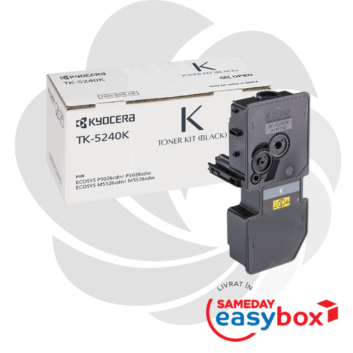 [1T02R70NL0] TK-5240 Black - Cartus toner original Kyocera pentru M5526cdn / M5526cdw / P5026cdn/ P5026cdw